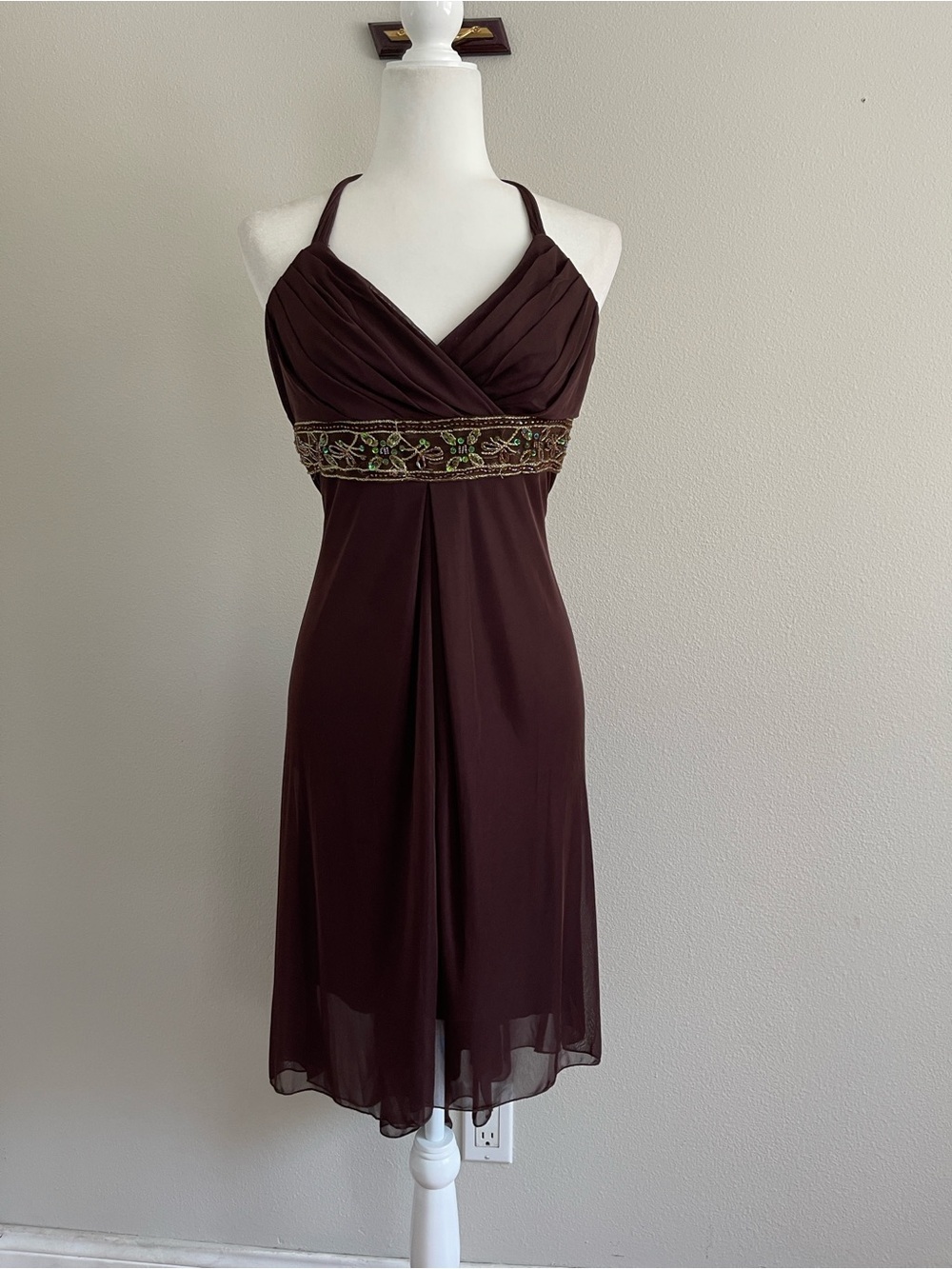 City Triangles Brown Dress with Tag